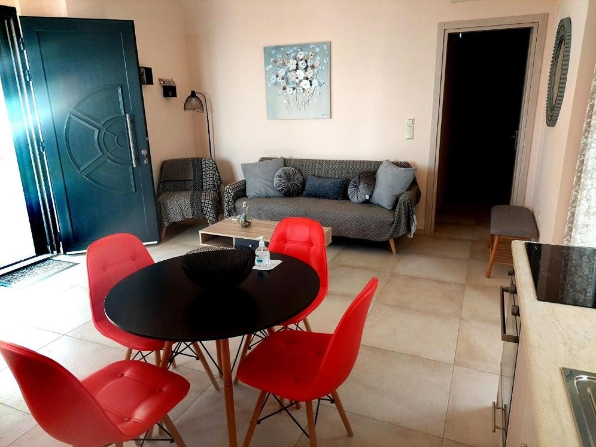 Capostango Apartments - Stunning Views Of Libyan Sea Áno Rodákino Kültér fotó