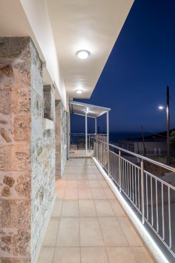Capostango Apartments - Stunning Views Of Libyan Sea Áno Rodákino Kültér fotó
