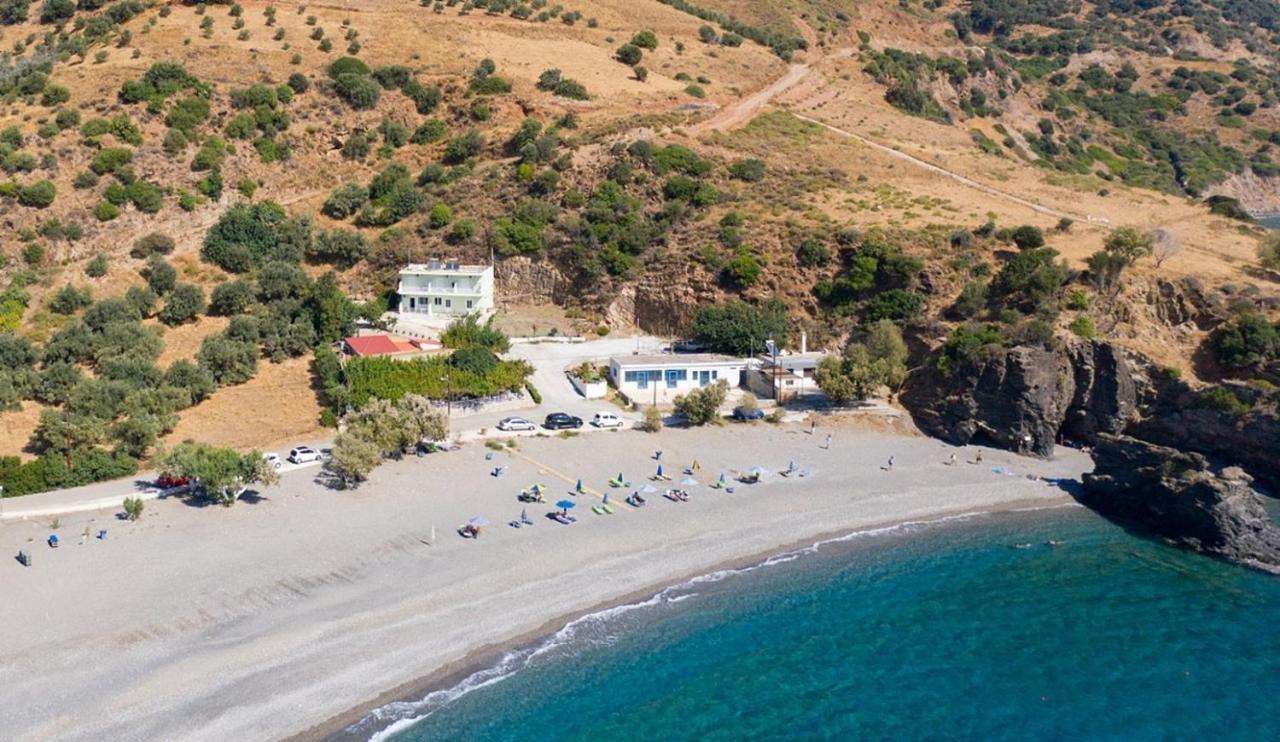 Capostango Apartments - Stunning Views Of Libyan Sea Áno Rodákino Kültér fotó