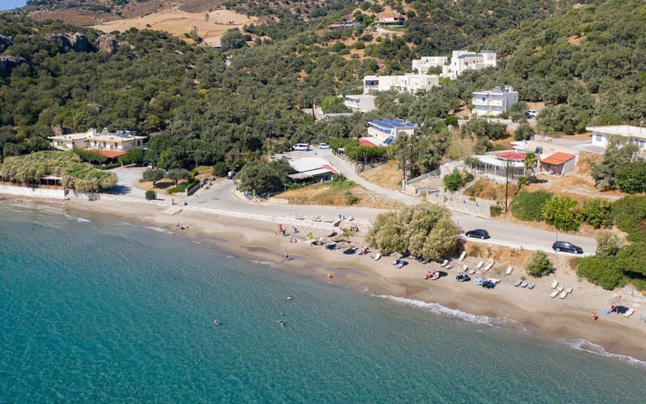 Capostango Apartments - Stunning Views Of Libyan Sea Áno Rodákino Kültér fotó
